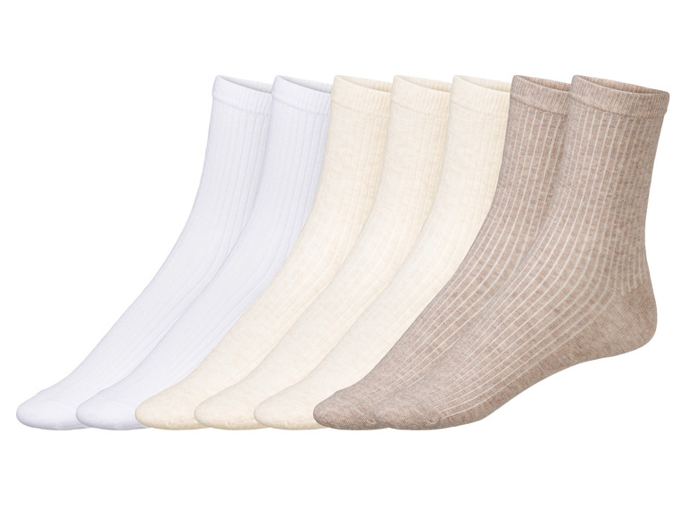 Gehe zu Vollbildansicht: esmara® Damen Socken, 7 Paar, mit Bio-Baumwolle - Bild 2