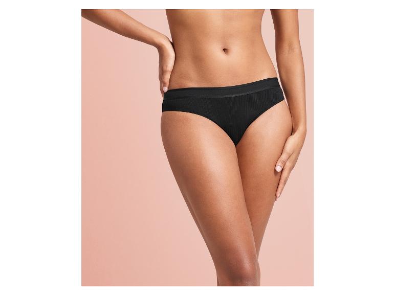 Gehe zu Vollbildansicht: esmara® Damen Slips, 3 Stück, in Ripp-Qualität - Bild 9