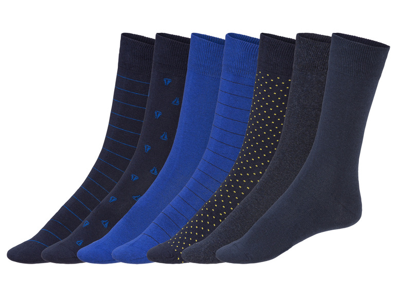 Gehe zu Vollbildansicht: LIVERGY® Herren Socken, 7 Paar, mit Bio-Baumwolle - Bild 10