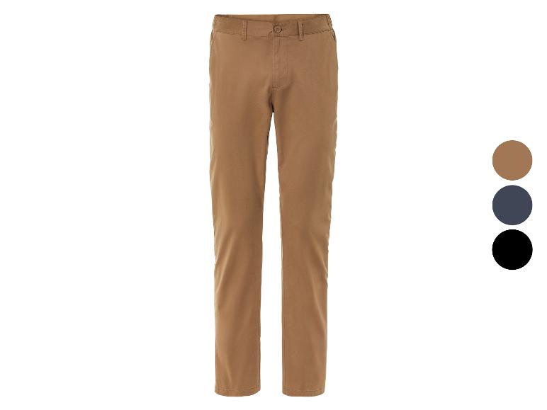 Gehe zu Vollbildansicht: LIVERGY® Herren Chino, mit Teilgummizugbund - Bild 1