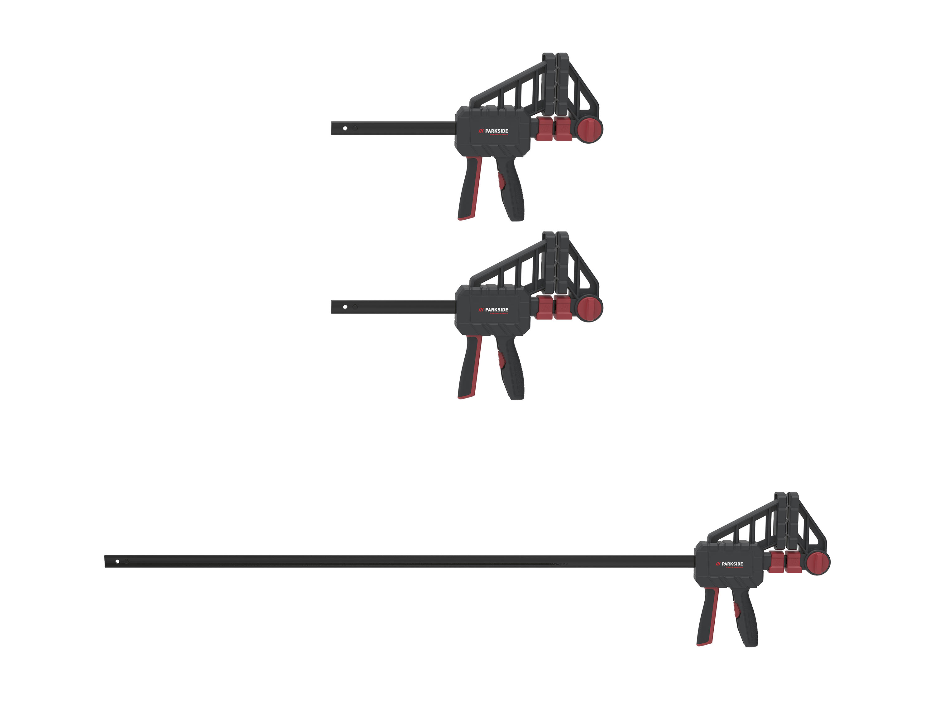 PARKSIDE PERFORMANCE® Einhandzwinge, 120 kg Spannkraft