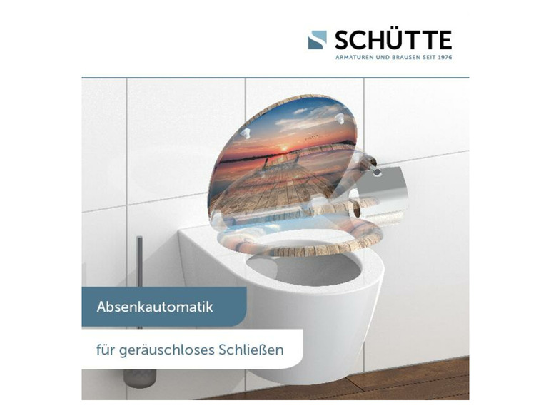 Gehe zu Vollbildansicht: Schütte WC Sitz, mit Absenkautomatik und Schnellverschluss - Bild 108