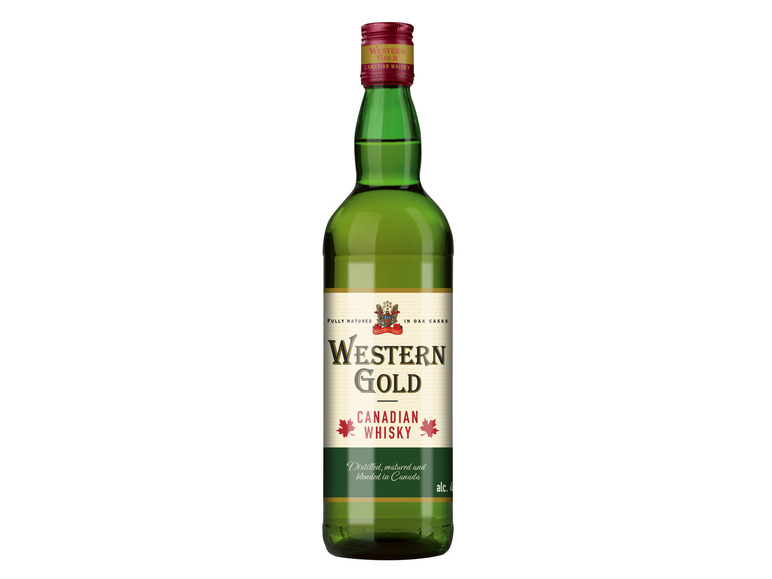 Gehe zu Vollbildansicht: WESTERN GOLD Canadian Whisky 40% Vol - Bild 1