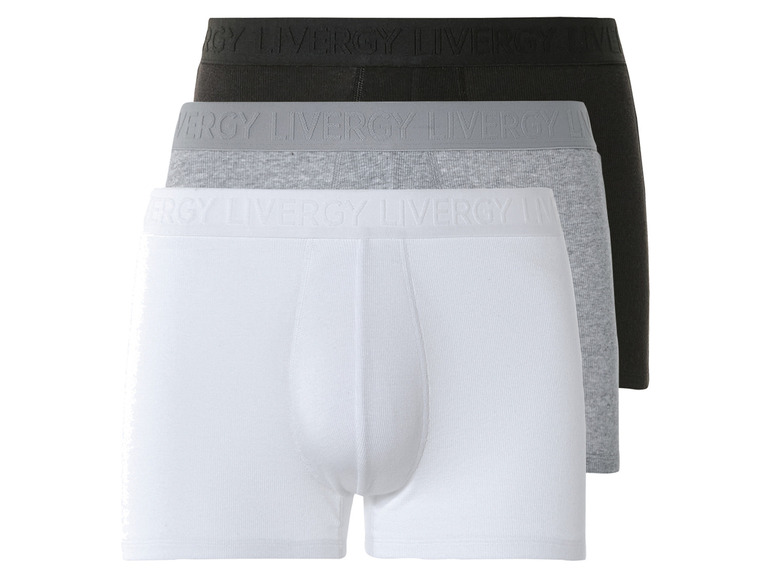 Gehe zu Vollbildansicht: LIVERGY® Herren Boxer, 3 Stück, mit Baumwolle - Bild 10