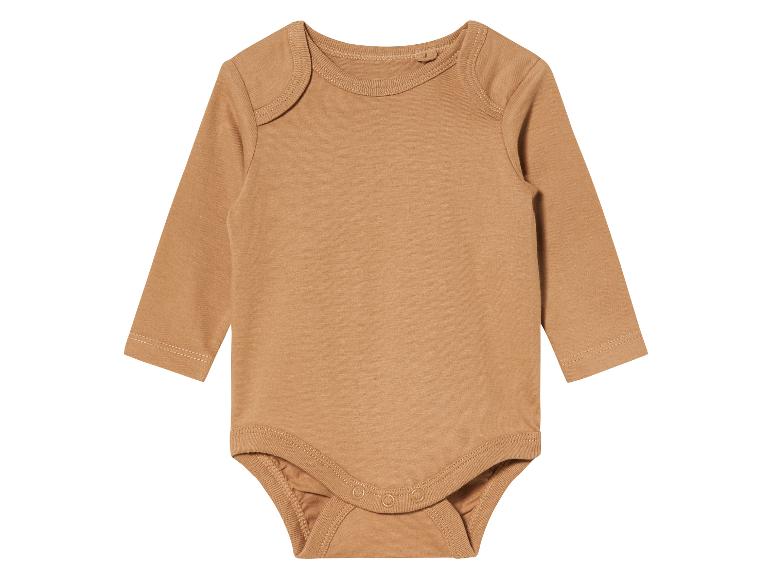 Gehe zu Vollbildansicht: lupilu® Baby Bodys, langarm, 3 Stück - Bild 14