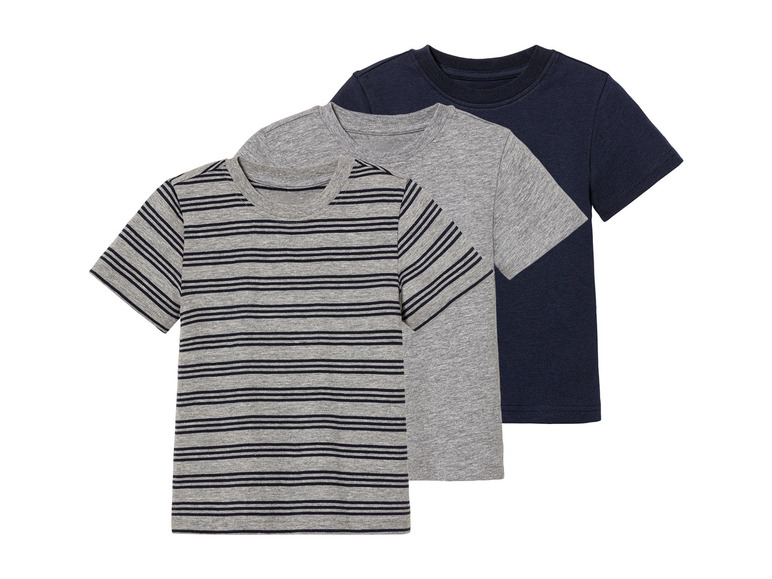 Gehe zu Vollbildansicht: lupilu® Kleinkinder T-Shirt's, 3 Stück, mit Baumwolle - Bild 17