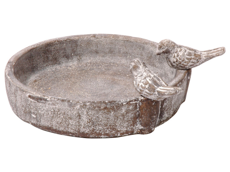 dobar Vogeltränke »Pool-Oase«, Ø Keramik, 24,5 aus H x witterungsbeständig 5,5 cm