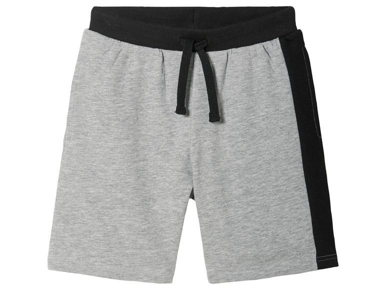 Gehe zu Vollbildansicht: Kinder Sweatshorts, 2 Stück, mit Baumwolle - Bild 3