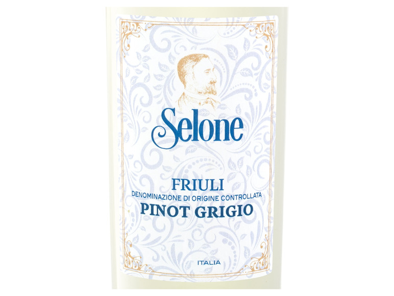Gehe zu Vollbildansicht: Selone Pinot Grigio Friuli DOC trocken, Weißwein 2023 - Bild 2
