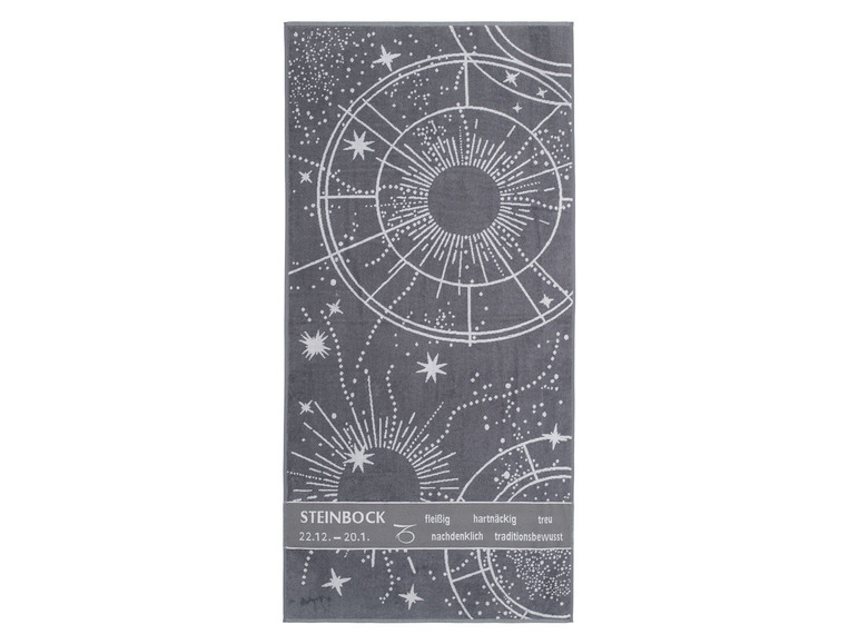 Gehe zu Vollbildansicht: Gözze Saunatuch »Sternzeichen«, reine Baumwolle, 80 x 180 cm - Bild 91