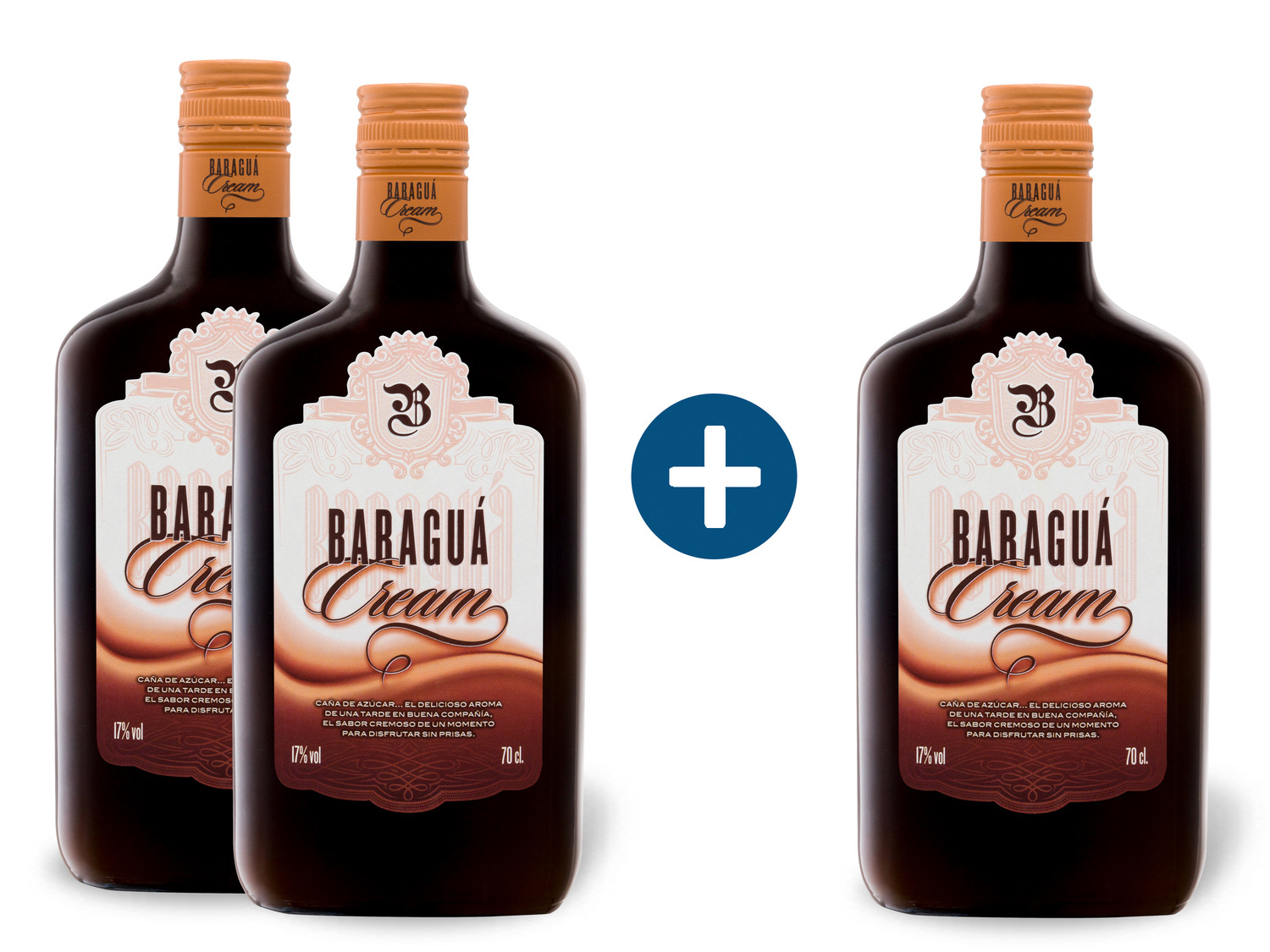 ᐉ 2+1 Paket Baraguá Cream - / Vol Likör Lidl 17% Compare / DE Price