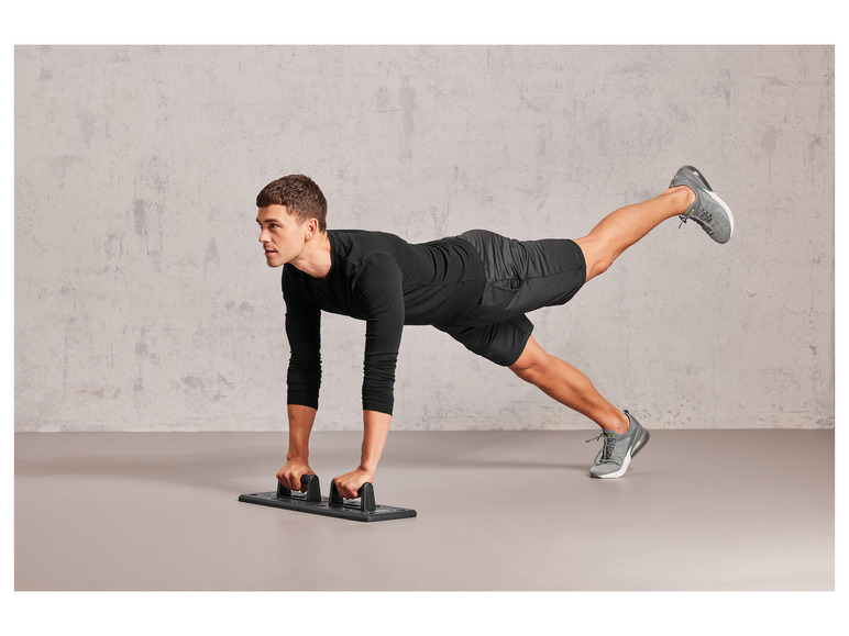 Gehe zu Vollbildansicht: CRIVIT Push-up-Board / Fitnessroller, mit ergonomischen Griffen - Bild 6