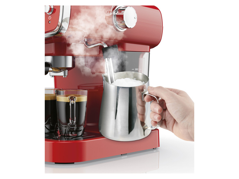 SILVERCREST® KITCHEN TOOLS Espressomaschine 1050 A1«, 2-in-1, »SEML 1050 W