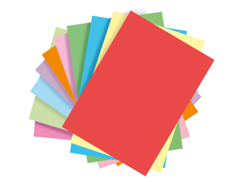 Gehe zu Vollbildansicht: UNITED OFFICE® Farbpapier-Mixpack, DIN A4, 200 Blatt FSC - Bild 2
