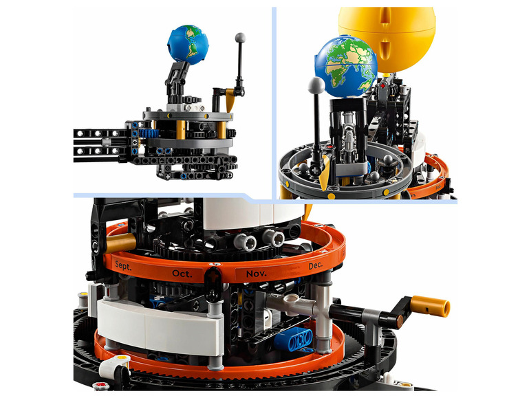 Gehe zu Vollbildansicht: LEGO® Technic 42179 »Sonne Erde Mond Modell« - Bild 4