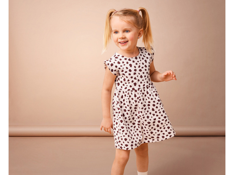 Gehe zu Vollbildansicht: lupilu® Kleinkinder Kleid mit Rüschen - Bild 6