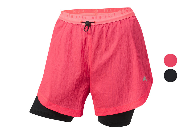 Gehe zu Vollbildansicht: CRIVIT Damen Funktionsshorts mit Innenhose - Bild 1