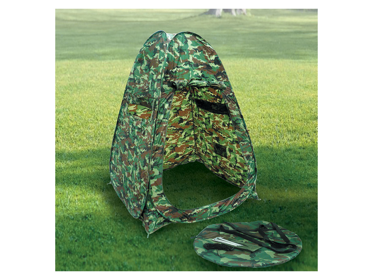 PALADIN® Wetterschutz POP UP Zelt, Camouflage LIDL - 