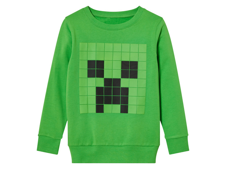 Gehe zu Vollbildansicht: Minecraft Kinder Sweatshirt / Sweatjacke mit Druck - Bild 6