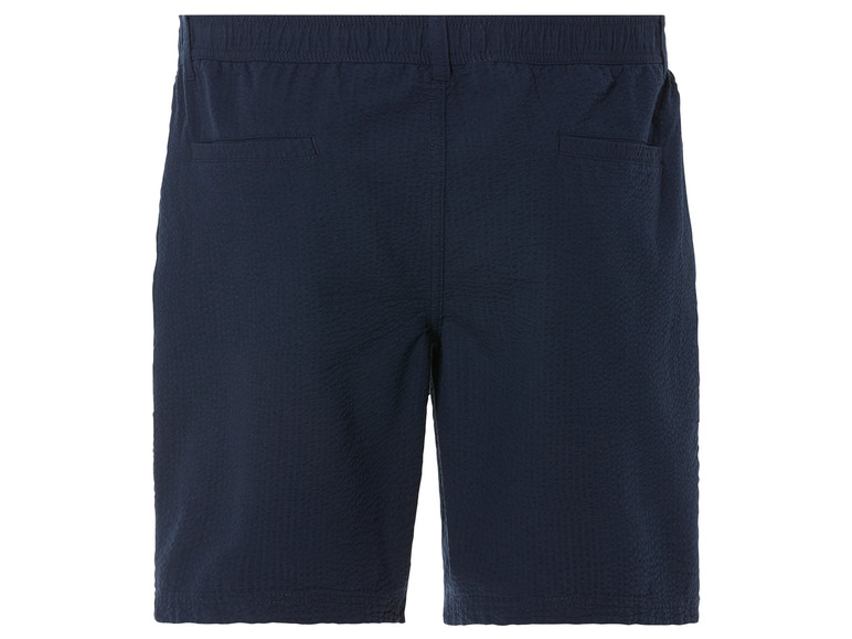 Gehe zu Vollbildansicht: LIVERGY® Herren Seersucker-Shorts aus reiner Baumwolle - Bild 4