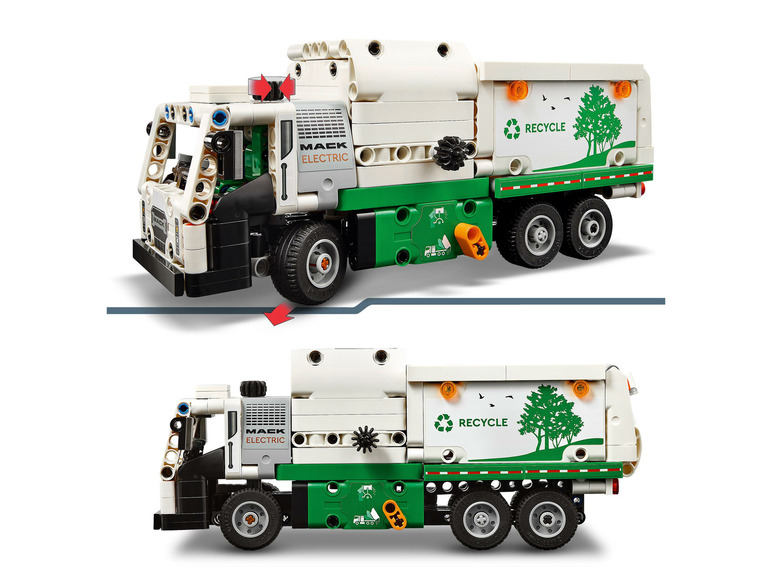 Gehe zu Vollbildansicht: LEGO® Technic 42167 »Mack® LR Electric Müllwagen« - Bild 5