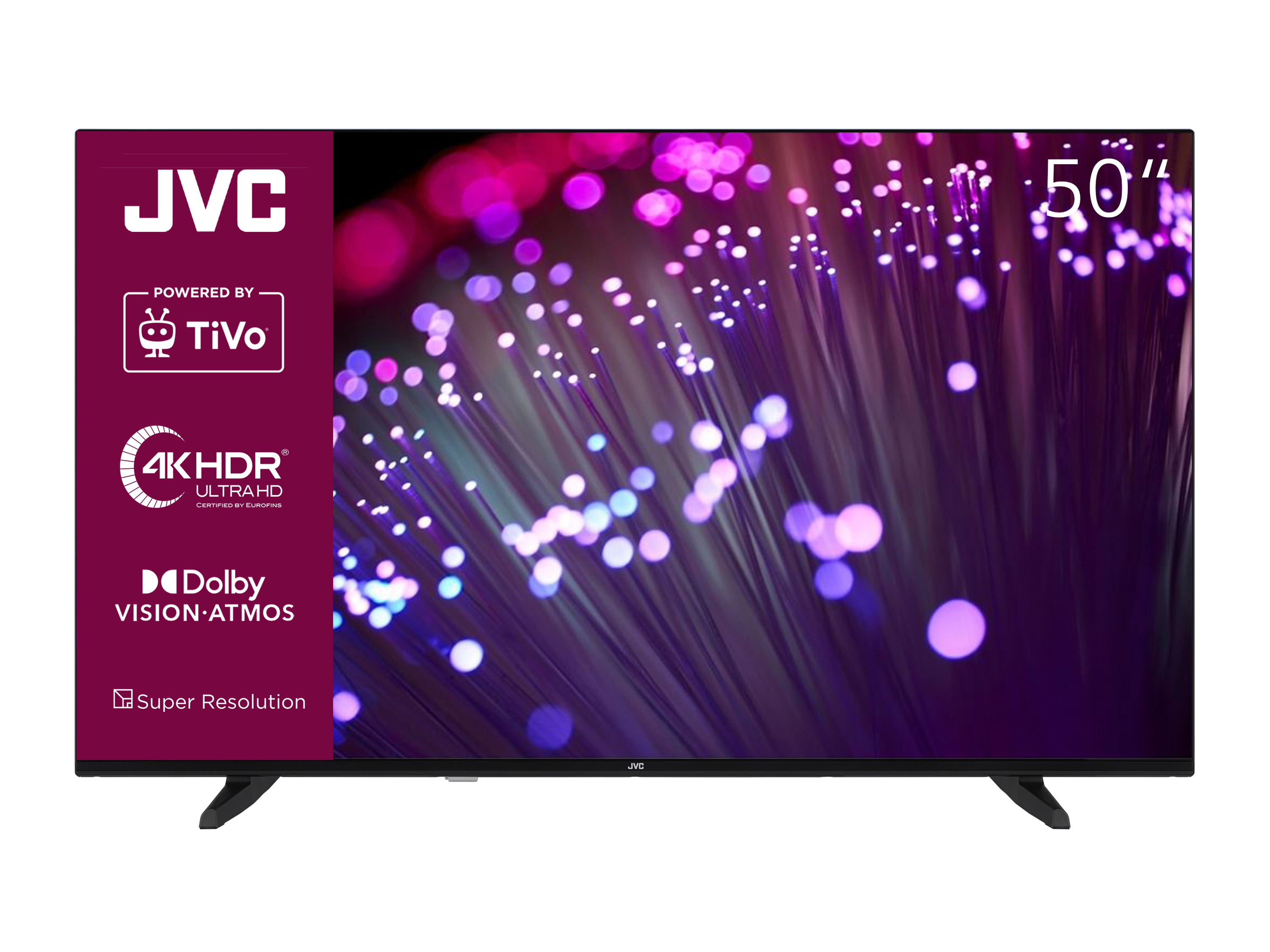 JVC Fernseher LT-VU3455 TiVo Smart TV 4K UHD (50 Zoll) 50 Zoll