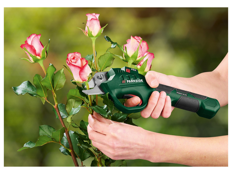 Gehe zu Vollbildansicht: PARKSIDE® 4 V Akku-Gartenschere »PGSA 14 A1«, mit USB-Ladekabel - Bild 4