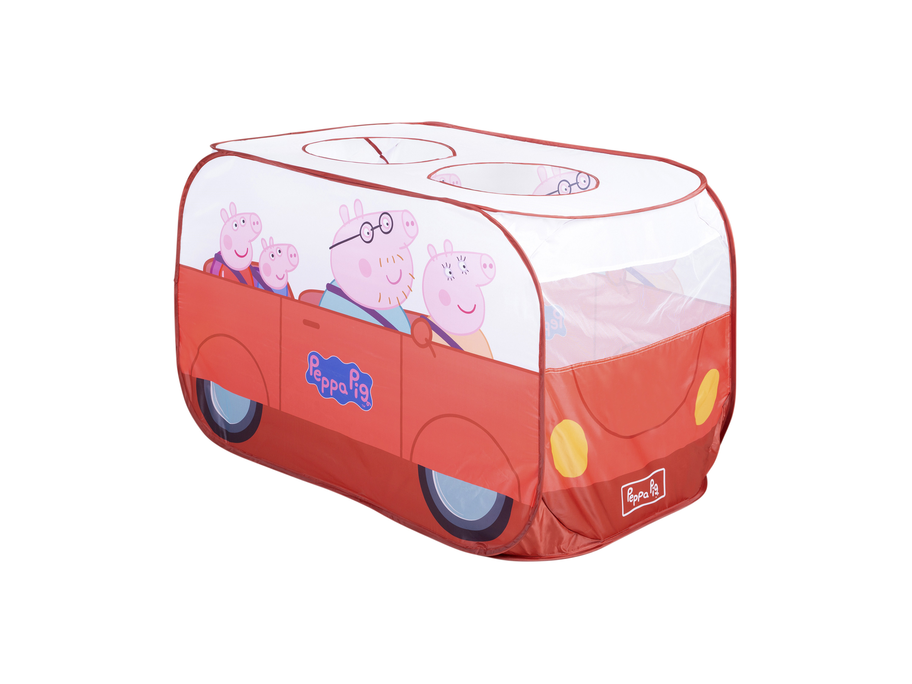 roba Pop-Up Spielzelt, in Autoform (Pop Up Spielauto Peppa Pig)