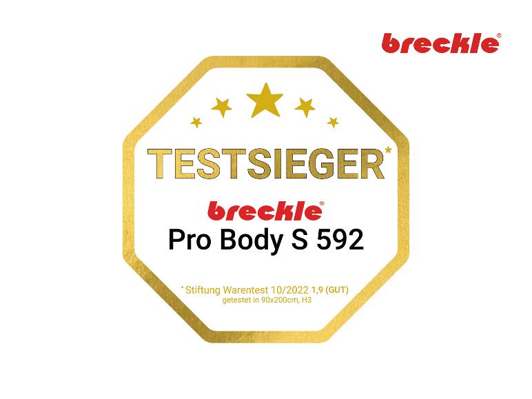 Gehe zu Vollbildansicht: Breckle 7-Zonen Kaltschaum-Matratze »Pro Body S 592«, für alle Körpertypen - Bild 11