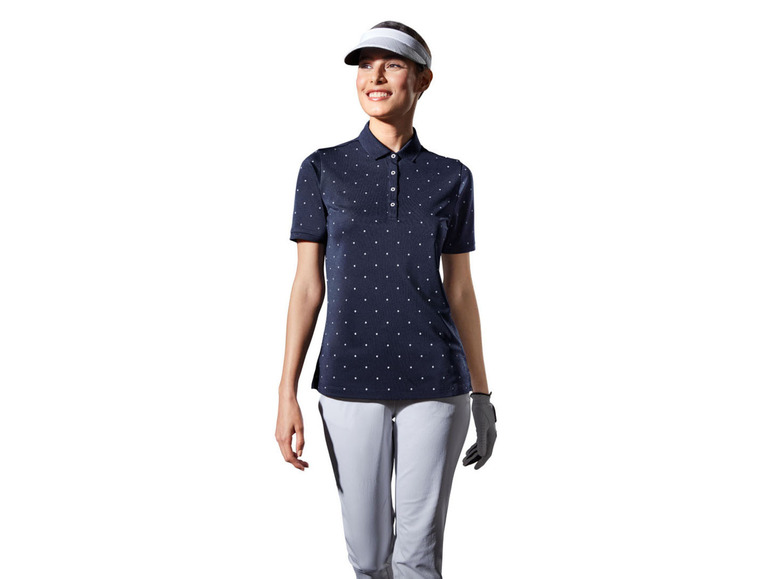 Gehe zu Vollbildansicht: CRIVIT Damen Golf Poloshirt, kurzarm, schnelltrocknend und feuchtigkeitsableitend - Bild 13