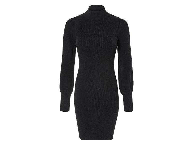 Gehe zu Vollbildansicht: esmara® Damen Strickkleid, mit langen Puffärmeln - Bild 11