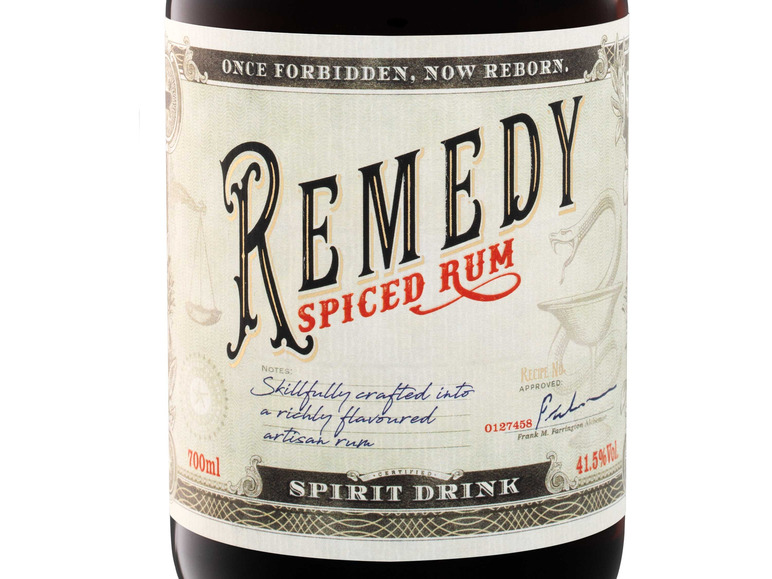Remedy Remedy + Vol 40% 41,5% 5cl Vol + Rum 34% Spiced Vol Elixir 5cl Pineapple