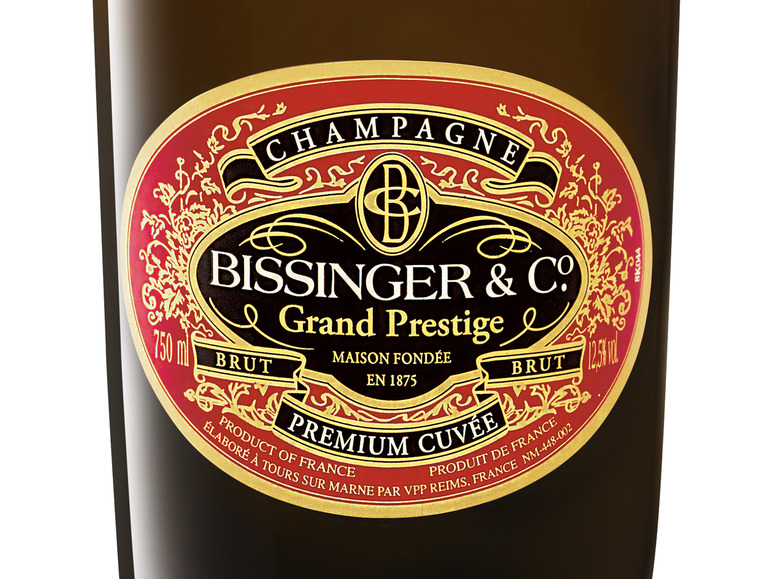 Bissinger Champagner Premium Prestige Grand brut, Cuvée