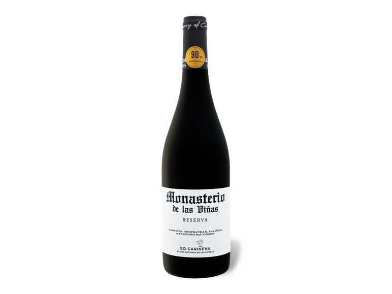 Gehe zu Vollbildansicht: Monasterio de las Viñas Reserva Cariñena DO trocken, Rotwein 2019 - Bild 1