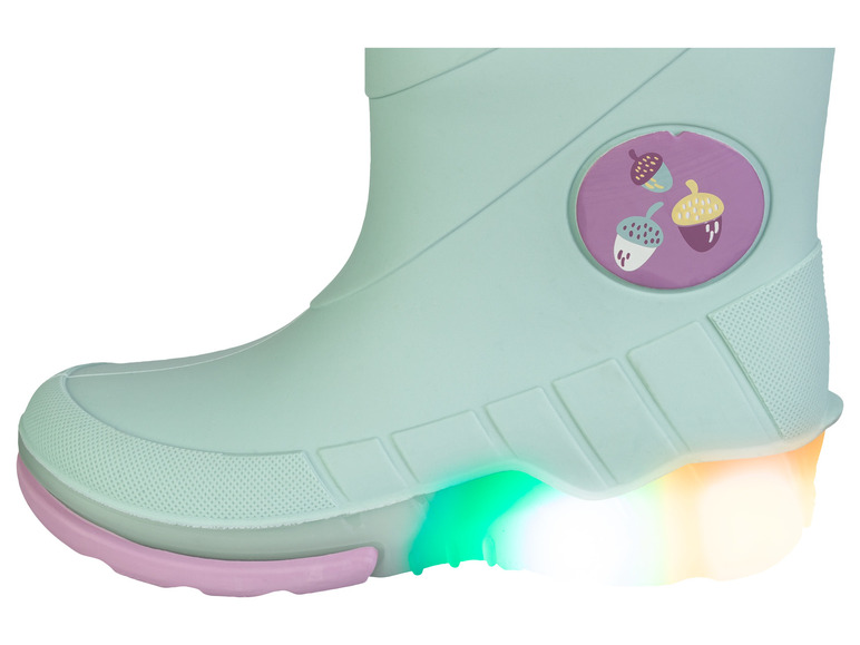 Gehe zu Vollbildansicht: lupilu® Kleinkinder Gummistiefel mit Blinklicht - Bild 6