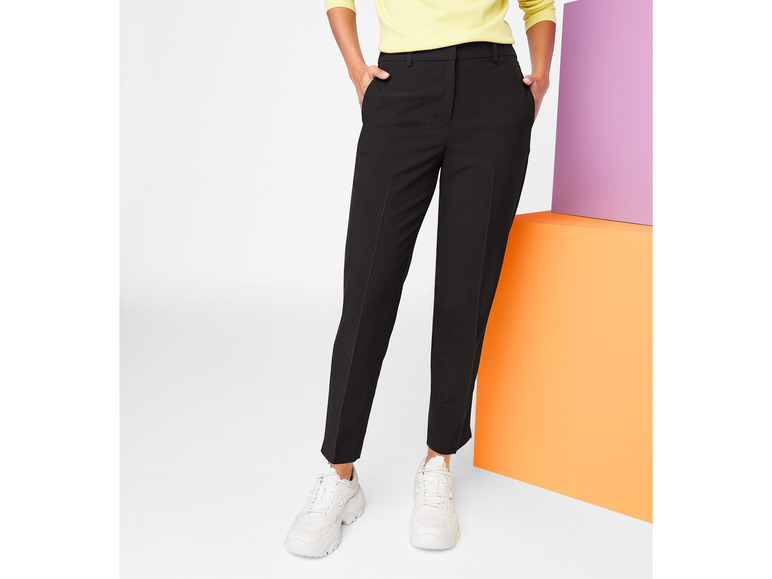 Gehe zu Vollbildansicht: esmara® Damen Slacks mit kleinen Seitenschlitzen - Bild 10