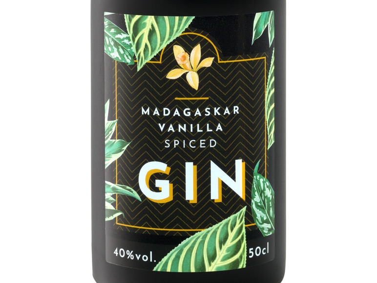 Gin Madagascar Vanilla Vol 40% Spiced