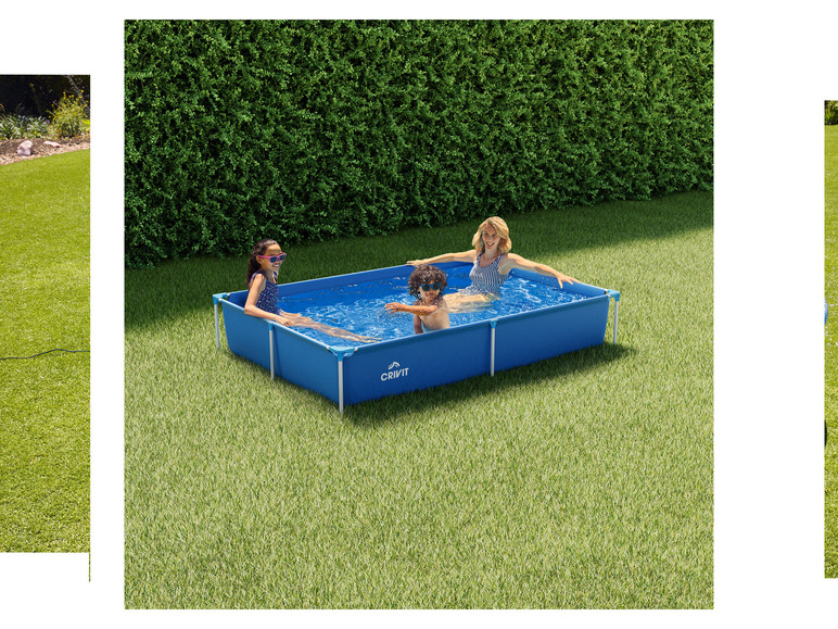 Gehe zu Vollbildansicht: CRIVIT Metal-Frame-Pool, 228 x 159 x 42 cm - Bild 4