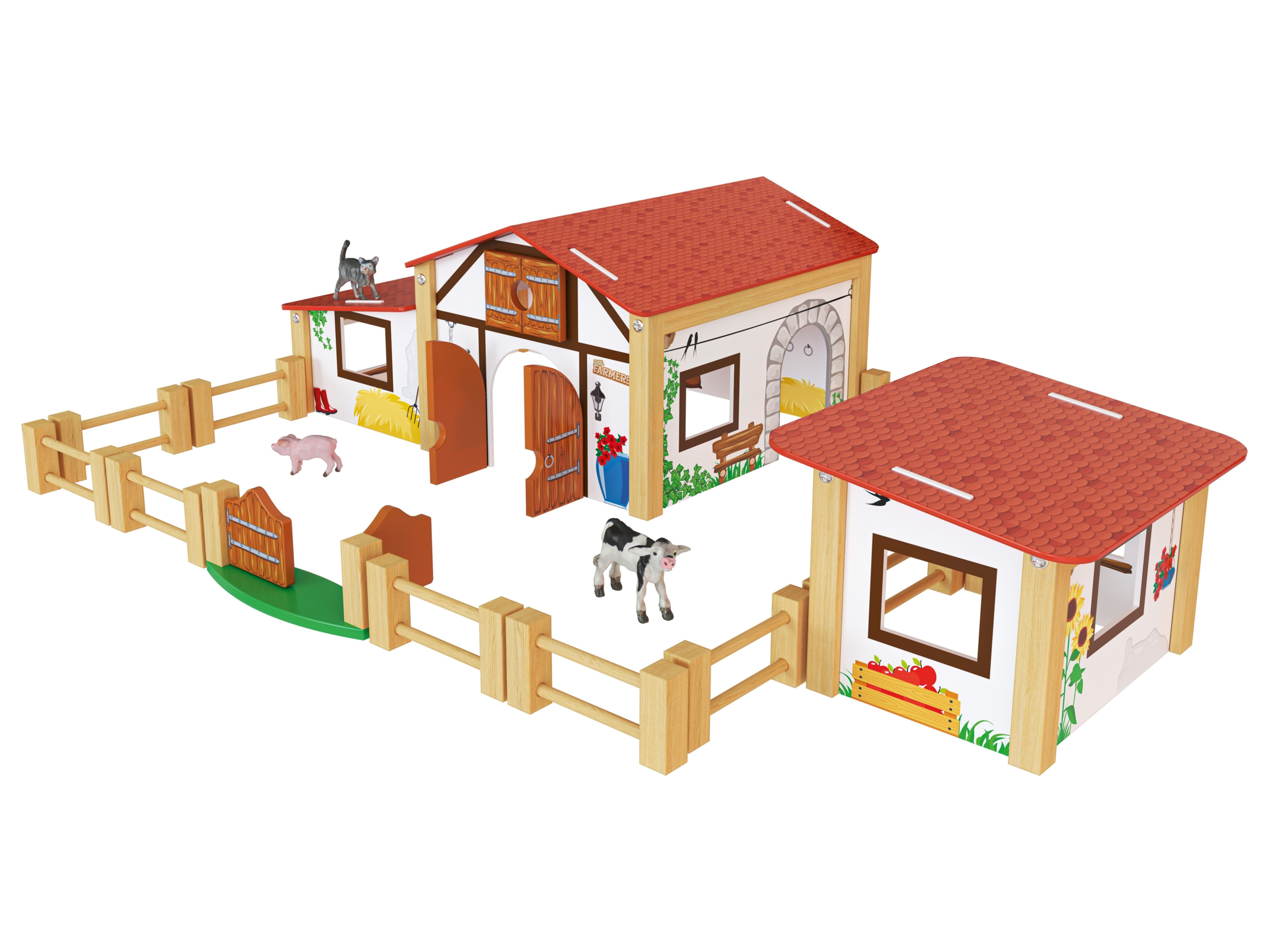 Playtive Animals Holz (Bauernhof)