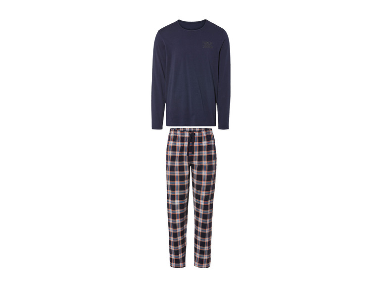 Gehe zu Vollbildansicht: LIVERGY® Herren Pyjama, lang, mit Rundhalsausschnitt - Bild 8