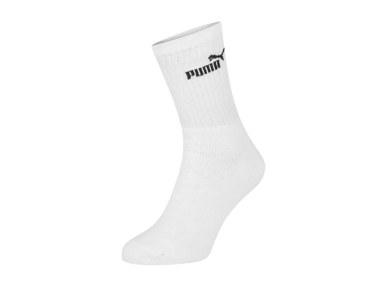 Gehe zu Vollbildansicht: Puma Herren Socken, 3 Paar, mit Logo - Bild 10