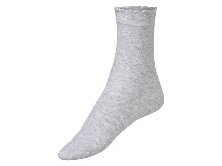 Gehe zu Vollbildansicht: esmara® Damen Socken, 7 Paar, mit hohem Bio-Baumwollanteil - Bild 7