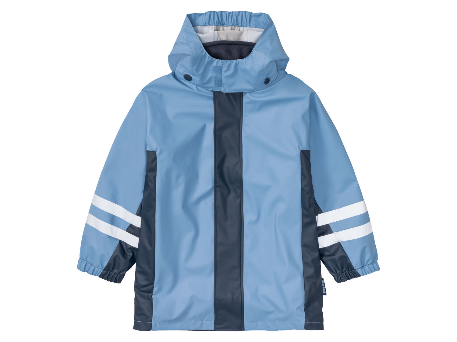 Playshoes Kleinkinder Regenjacke (86/92, marine/hellblau) 86/92