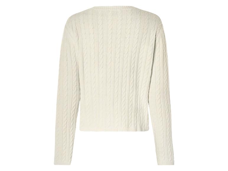 Gehe zu Vollbildansicht: esmara® Damen Strickpullover, mit Zopfmuster - Bild 4