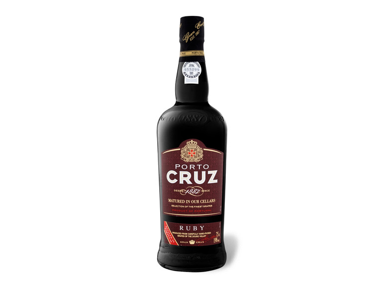 Gehe zu Vollbildansicht: Porto Cruz Ruby Port 19% Vol - Bild 1