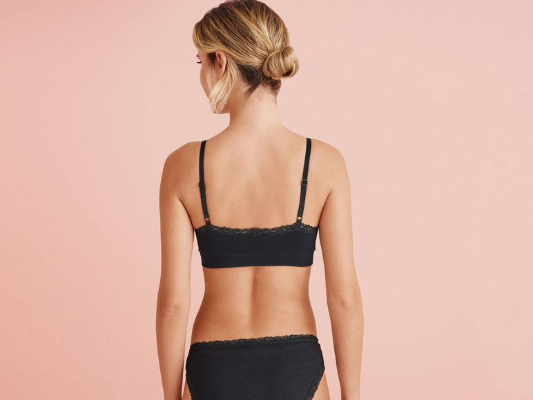 Gehe zu Vollbildansicht: esmara® Damen Bustier, seamless, mit eleganter Spitze - Bild 12