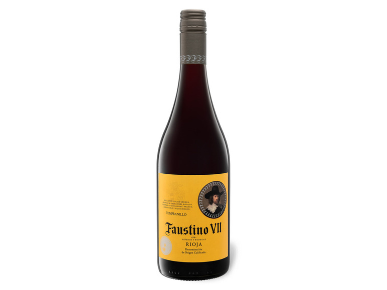 Rotwein trocken, DOCa Faustino VII Rioja Tempranillo 2021