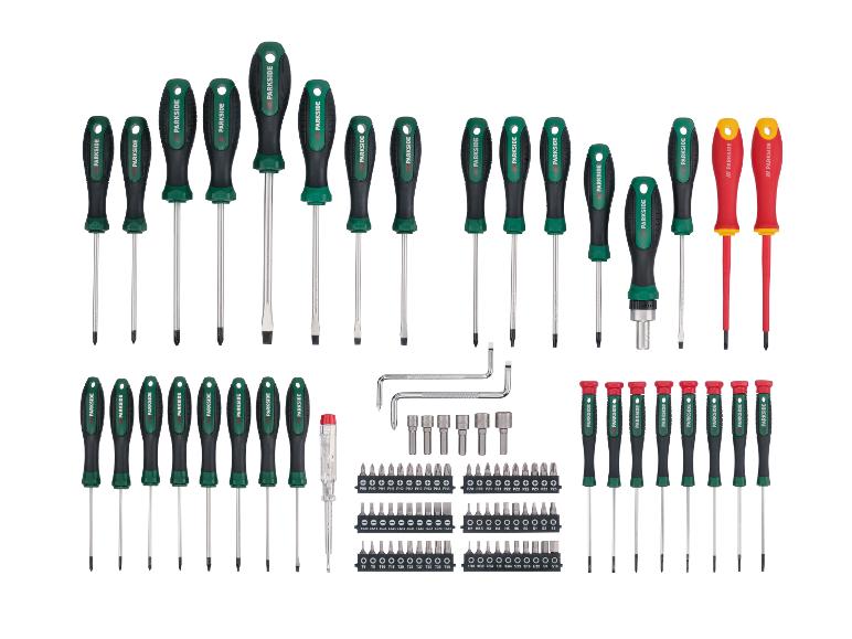 Gehe zu Vollbildansicht: PARKSIDE® Schraubendreher- und Bit-Set, 101-teilig - Bild 3