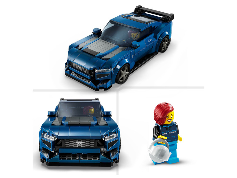 Gehe zu Vollbildansicht: LEGO® Speed Champions 76920 »Ford Mustang Dark Horse Sportwagen« - Bild 4