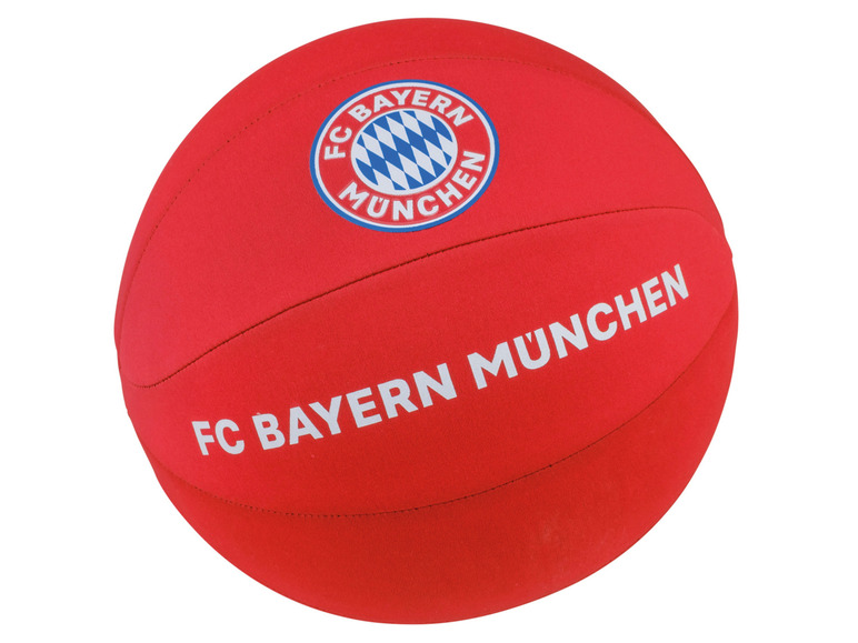 Gehe zu Vollbildansicht: Happy People FC Bayern München Neopren Basketball, 23 cm - Bild 1